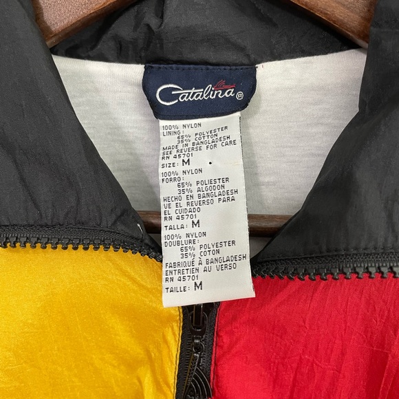 Catalina Retro Gorpcore Color Block Windbreaker Jacket - Picture 7 of 14